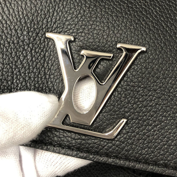 Louis Vuitton Lock Me Backpack Rucksack Noir Black Silver Hardware - Picture 8 of 12